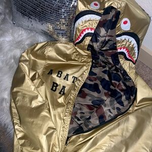 A BATHING APE reversible jacket